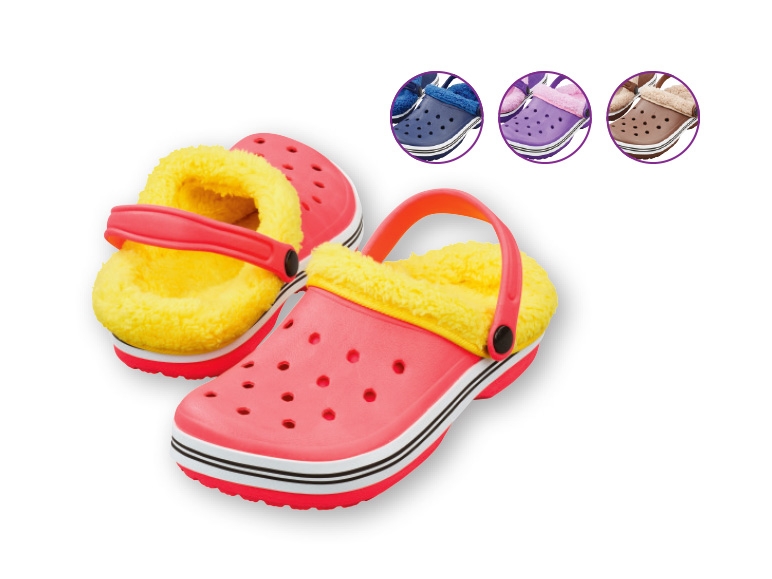 Pepperts Kids' Clogs with Warm Lining