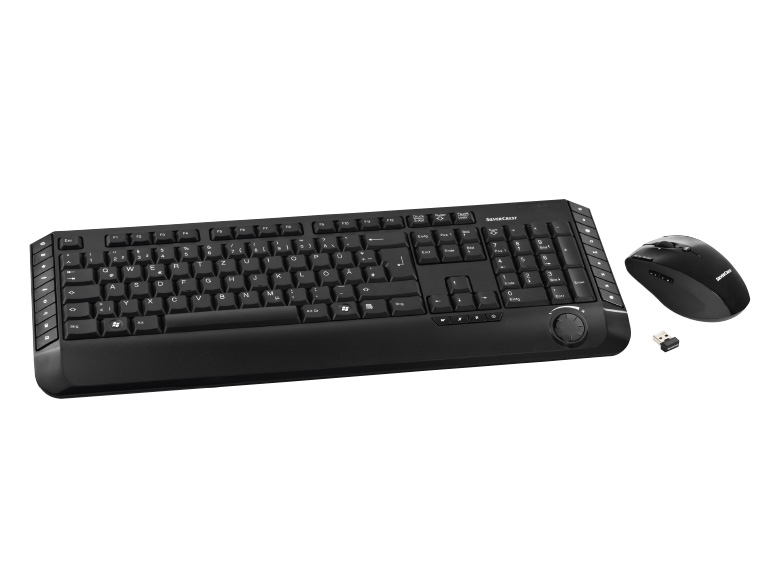 Silvercrest(R) Wireless Keyboard & Mouse Set