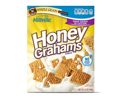 Millville Honey Graham Squares Cereal
