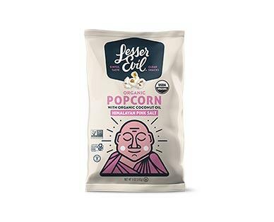 LesserEvil Himalayan Pink Organic Popcorn