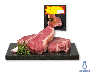 BBQ ZEIT ZUM GRILLEN T-Bone Steak gewürzt