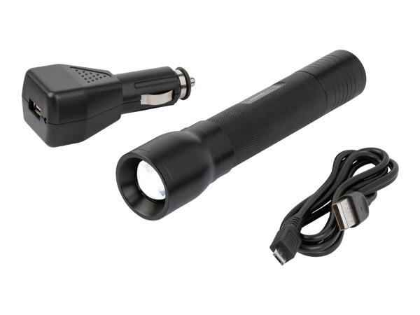 Livarno Lux Camping Torch with Power Bank