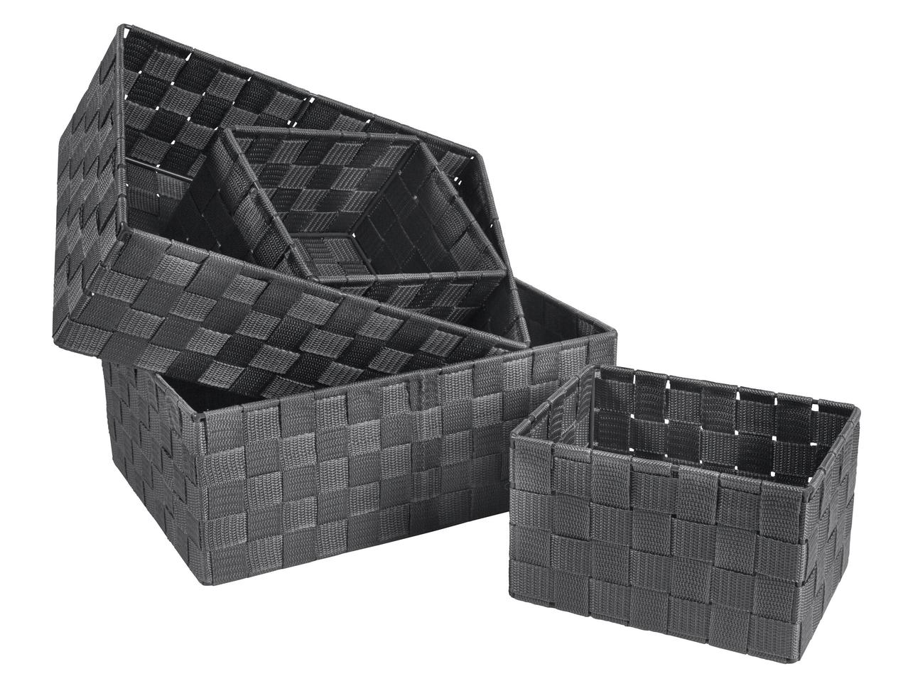 Storage Basket Set or Bathroom Shelf Set