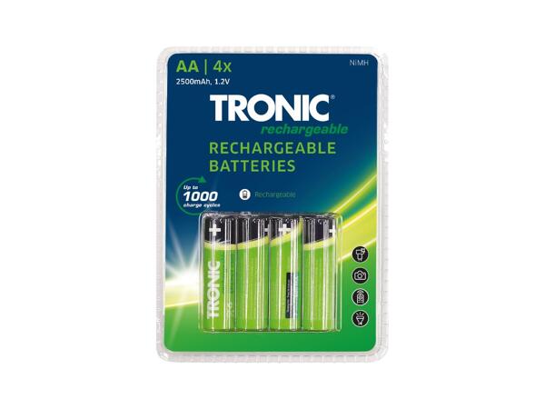 Rechargeable Batteries 4pk
