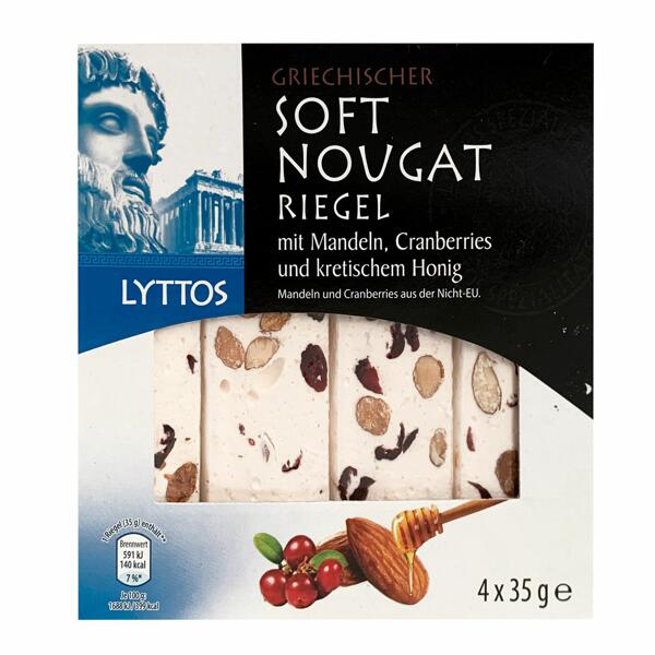 LYTTOS Griechische Soft-Nougat-Riegel 140 g*