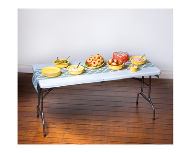 Easy Home 5 Foot Fold and Roll Table