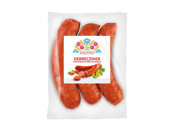 Kuljanka Debrecziner Hungarian Pork Sausages