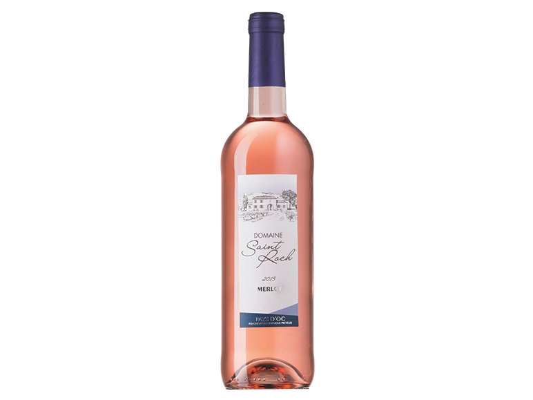 Oc Merlot Rosé Domaine Saint Roch 2015 IGP
