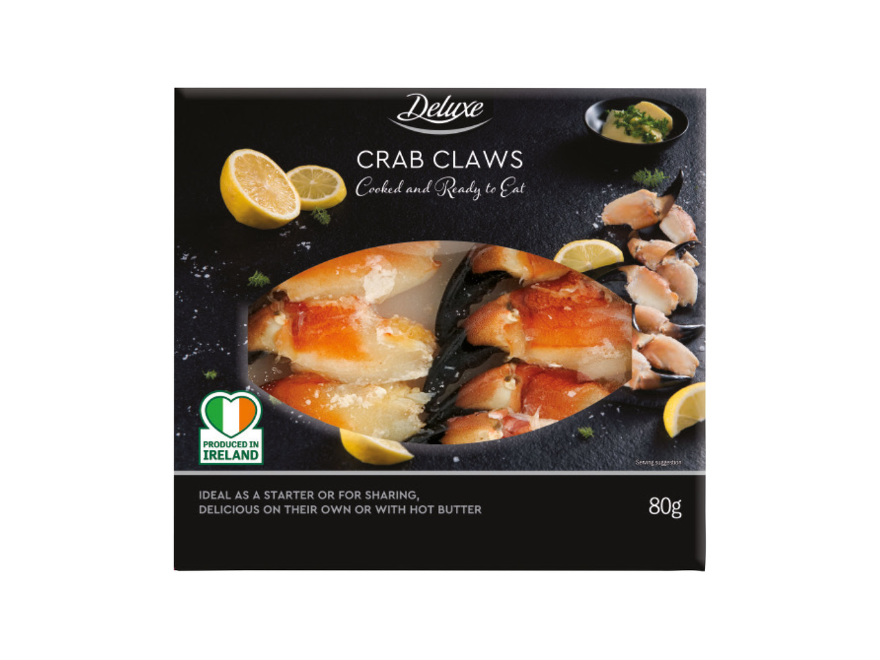 Irish Crab Claws 80g