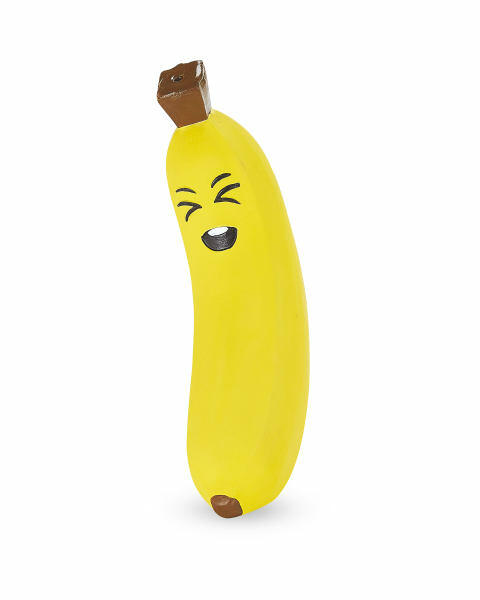 Banana Squeaky Dog Toy