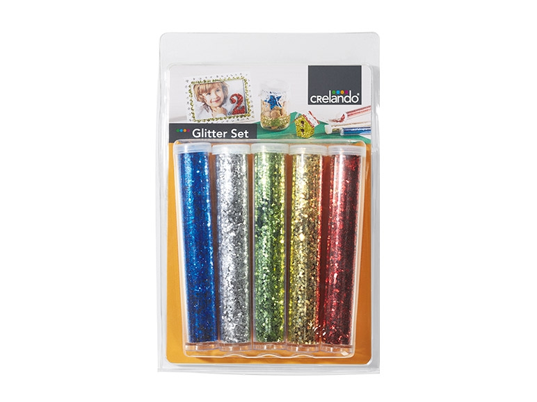 CRELANDO Glitter Craft Set