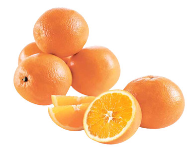 Oranges à feuilles