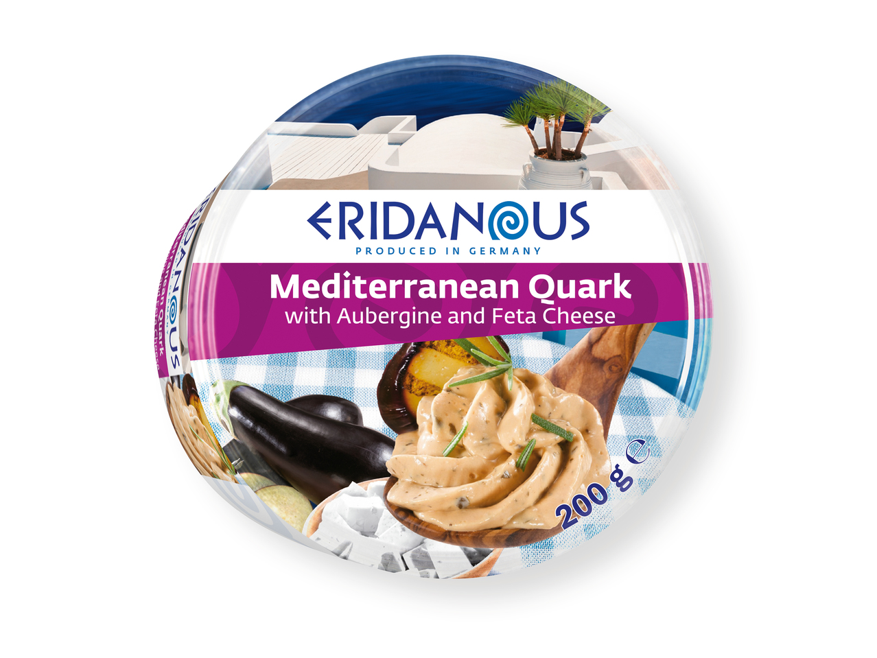 'Eridanous(R)' Crema Quark mediterránea con queso Feta