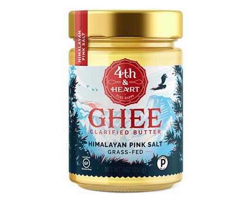 4th & Heart 
 Himalayan Salt or Garlic Ghee
