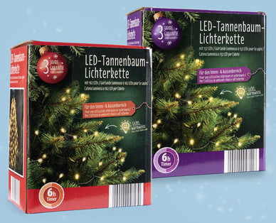 LED-Tannenbaum-Lichterkette