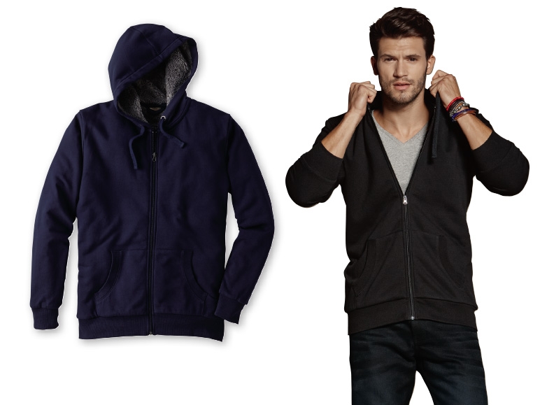 Livergy Casual Men's Lined Tracksuit Jacket