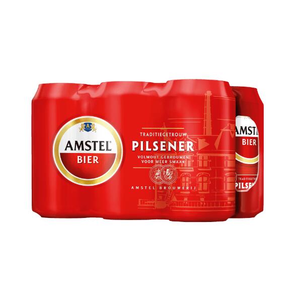 Amstel pils
6-pack