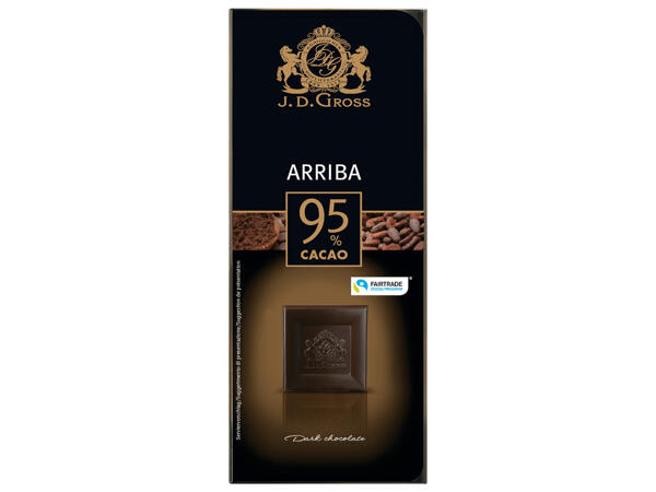 Chocolat noir 95 % de cacao