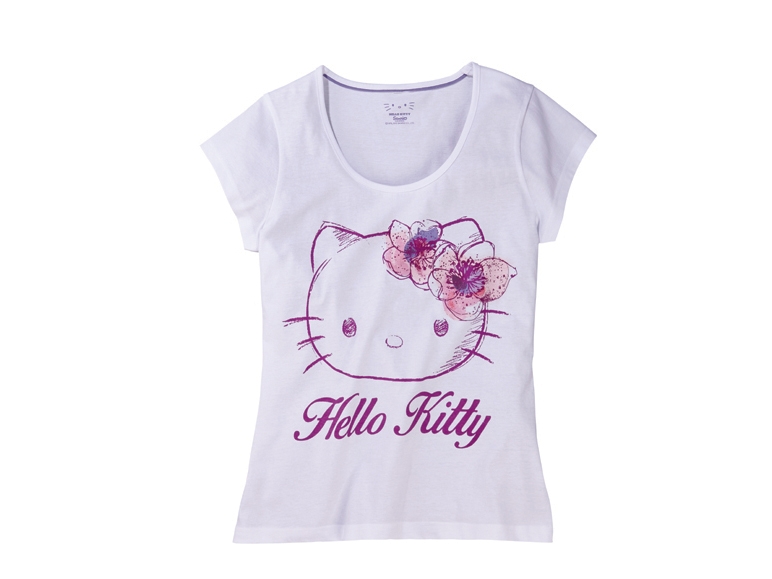 T-shirt da donna "Garfield, Snoopy, Hello Kitty"