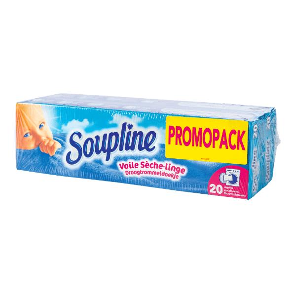 Lingettes pour sèche-linge Soupline, pack de 2