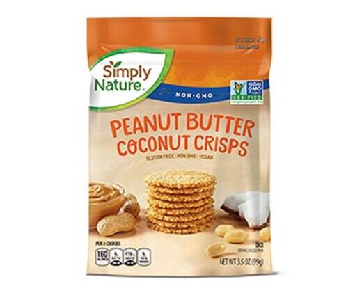Simply Nature 
 Peanut Butter Coconut Crisps Assorted Varieties