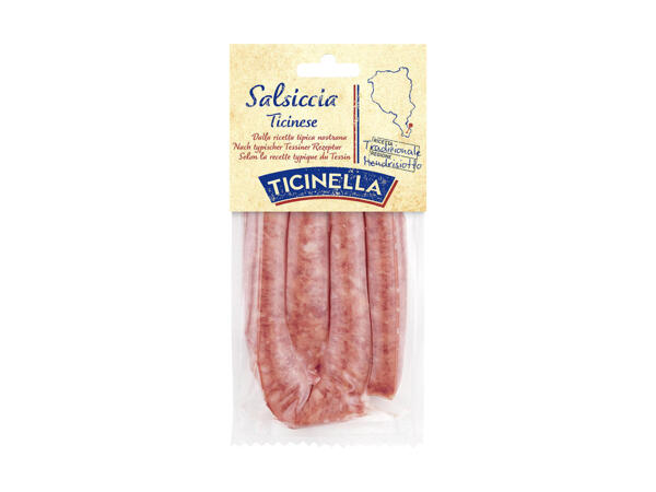 Salsiccia ticinese Ticinella