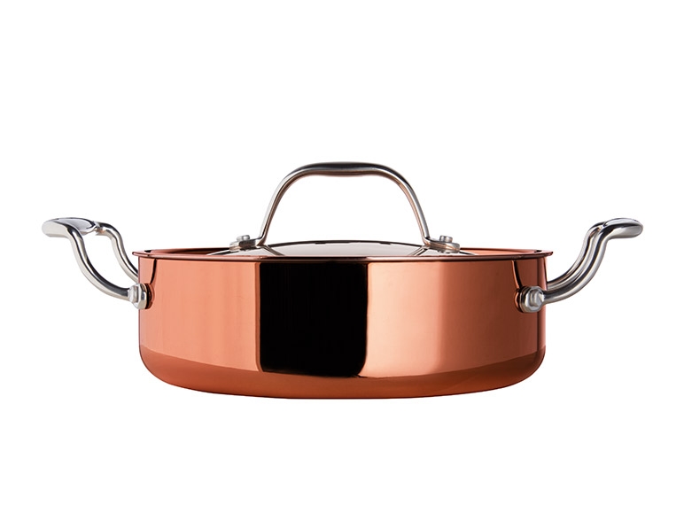 Ernesto Copper Saucepan 3-layer Structure For Best Frying Results.16cm