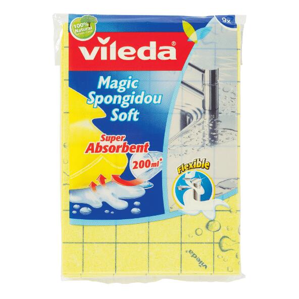 Spongidou soft Vileda, 9 pcs