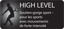 Soutien-gorge de sport seamless high level