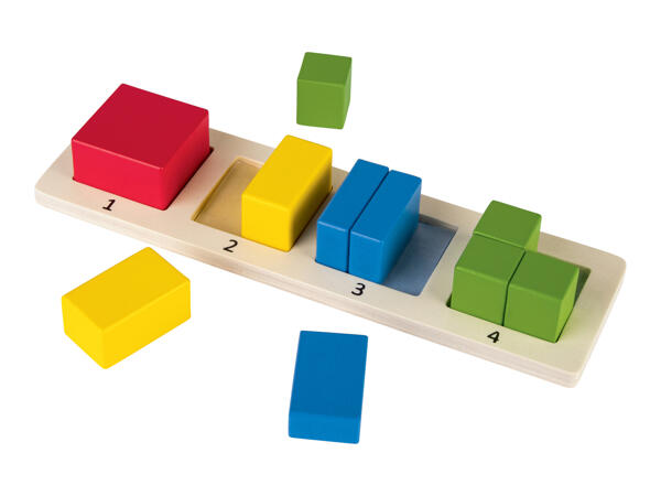 Wooden Geometric Educational Game "Montessori"