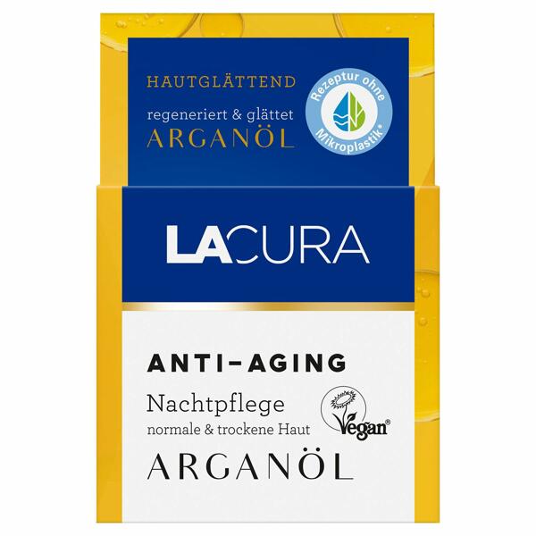 LACURA Anti Aging Tages-/Nachtpflege Arganöl 50 ml