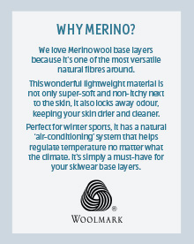 Men's/Ladies' Merino Thermal Top/Long Johns