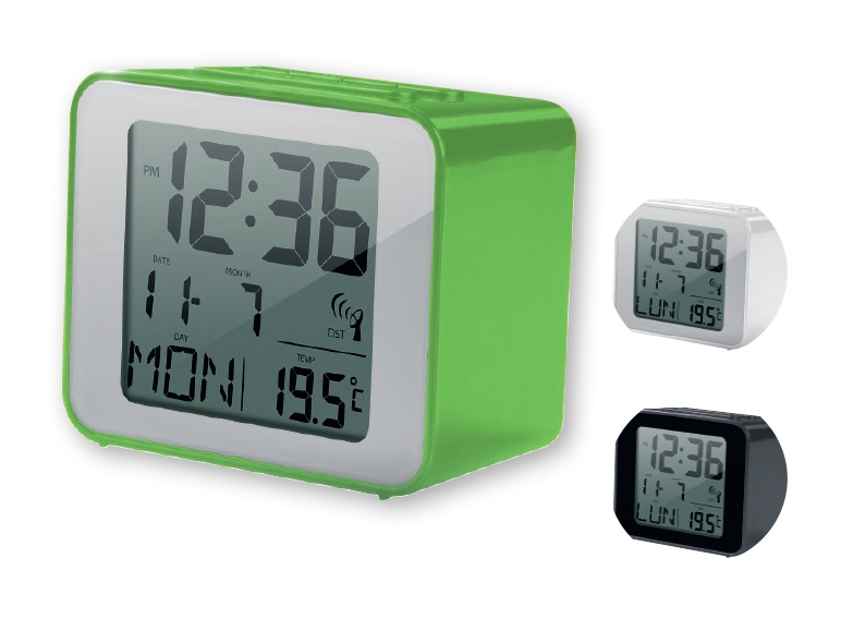AURIOL Radio-Controlled Alarm Clock