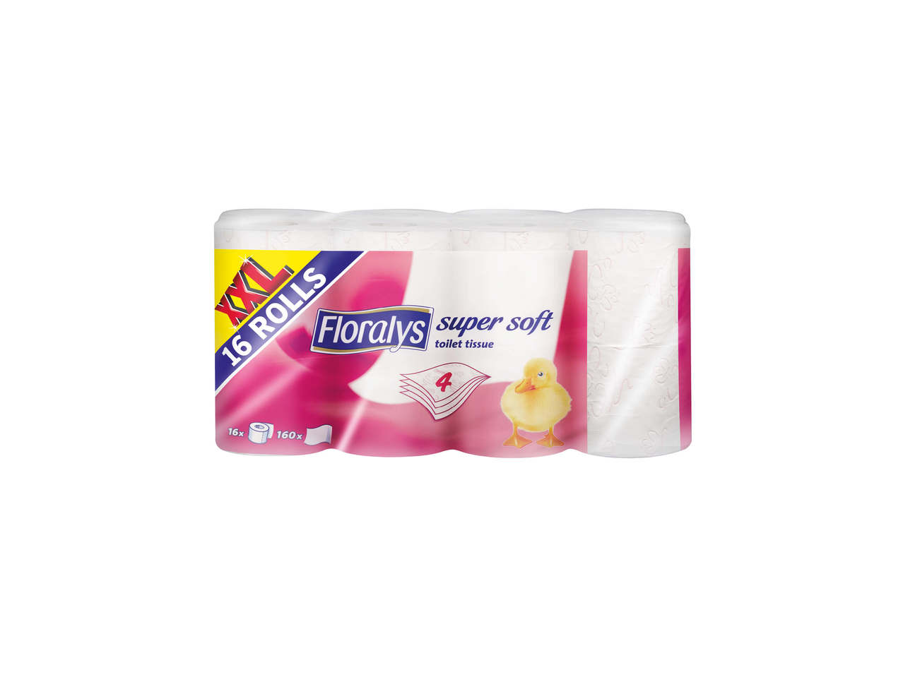 FLORALYS Toiletpapir 4-lags
