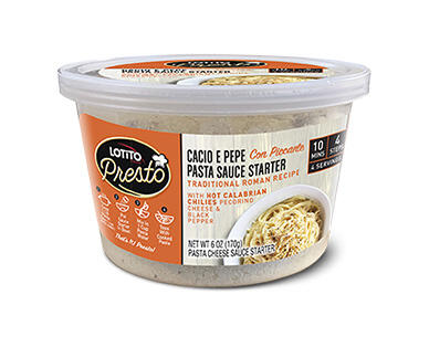 LOTITO Presto Meal Starter Cheese Cups Assorted Varieties