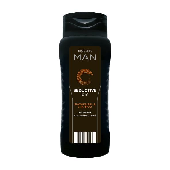 Żel i szampon dla mężczyzn 2 w 1