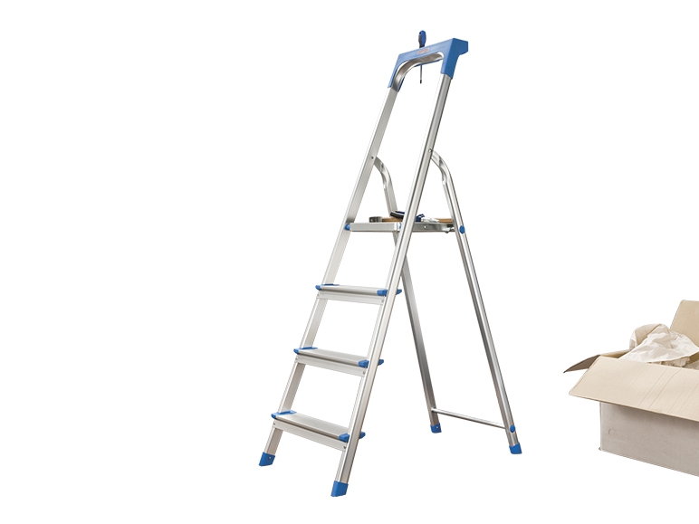 POWERFIX Aluminium Household Ladder