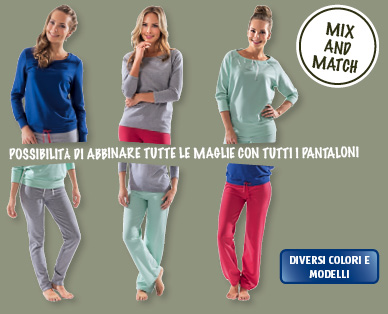Maglia/Pantalone homewear da donna BLUE MOTION