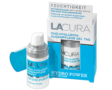 LACURADuo-Hyaluron Augenpflege HYDRO POWER