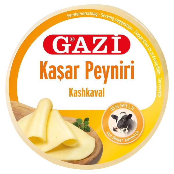 GAZI(R) Kaşar Peyniri Schnittkäse 400 g