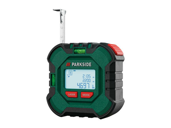 Parkside Laser Distance & Tape Measure