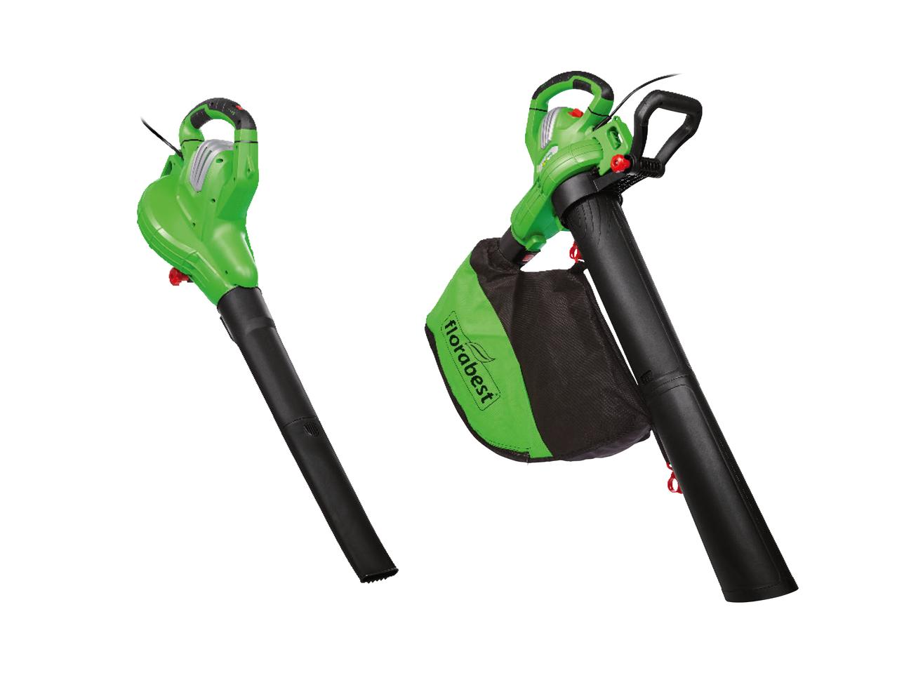 FLORABEST 3000W 3-in-1 Electric Leaf Vacuum/Blower