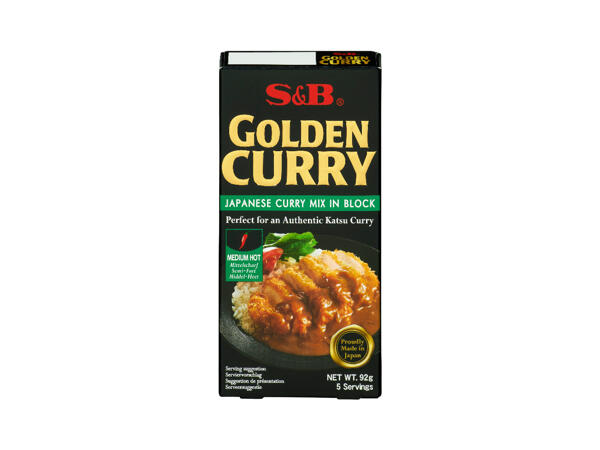 S & B Golden Curry Sauce Mix