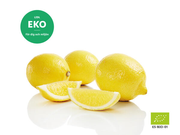 Ekologiska citroner, 500 g