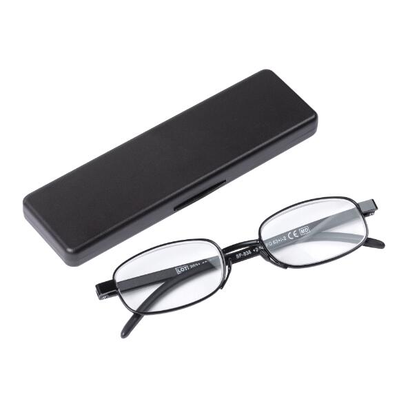 Leesbril met brillenkoker