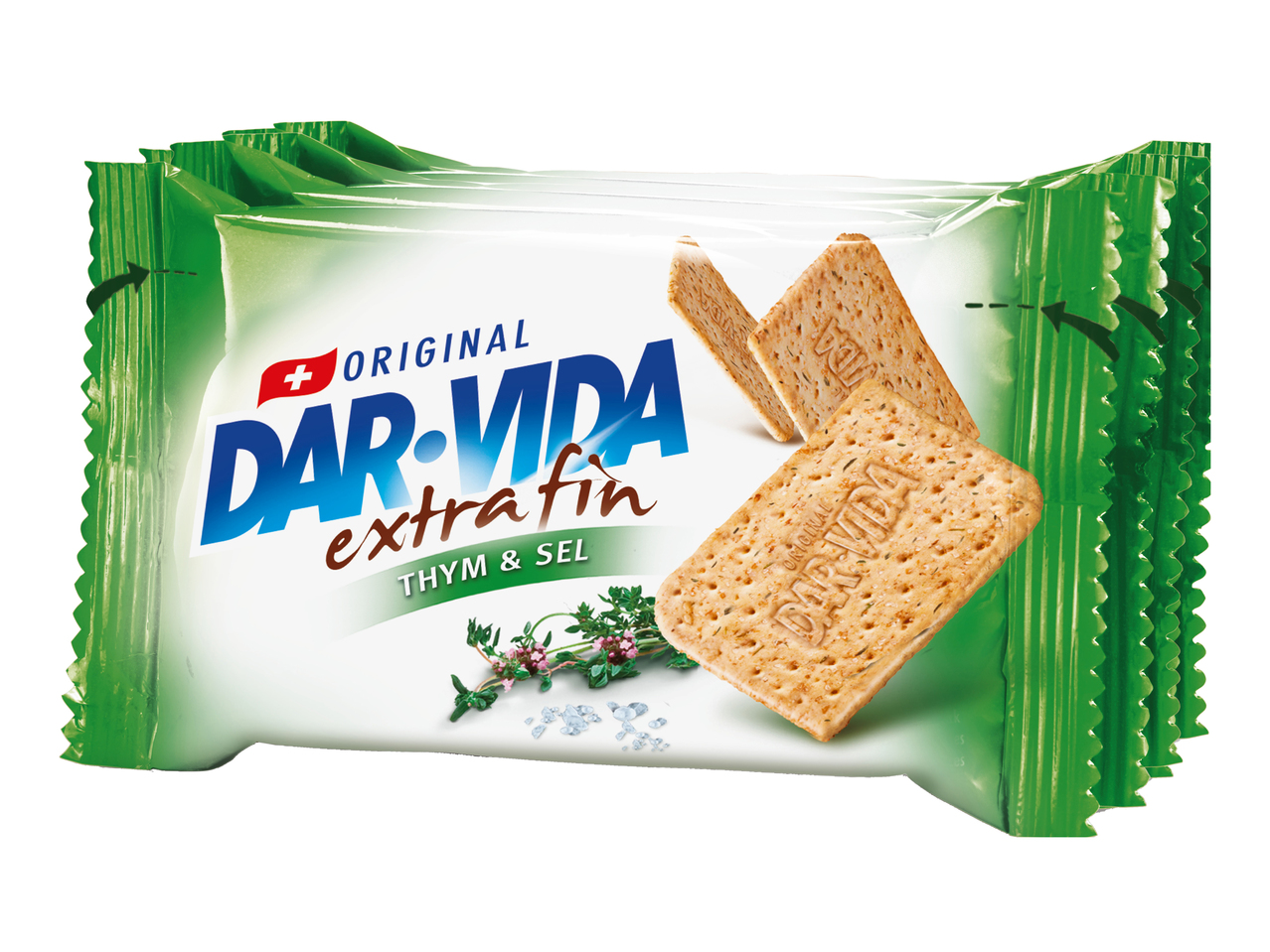 DAR-VIDA Cracker Thymian & Salz