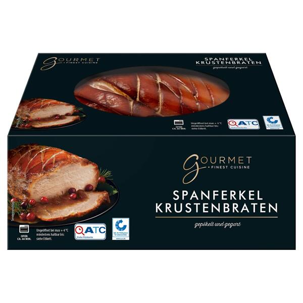 GOURMET FINEST CUISINE Spanferkel-Krustenbraten 1 kg
