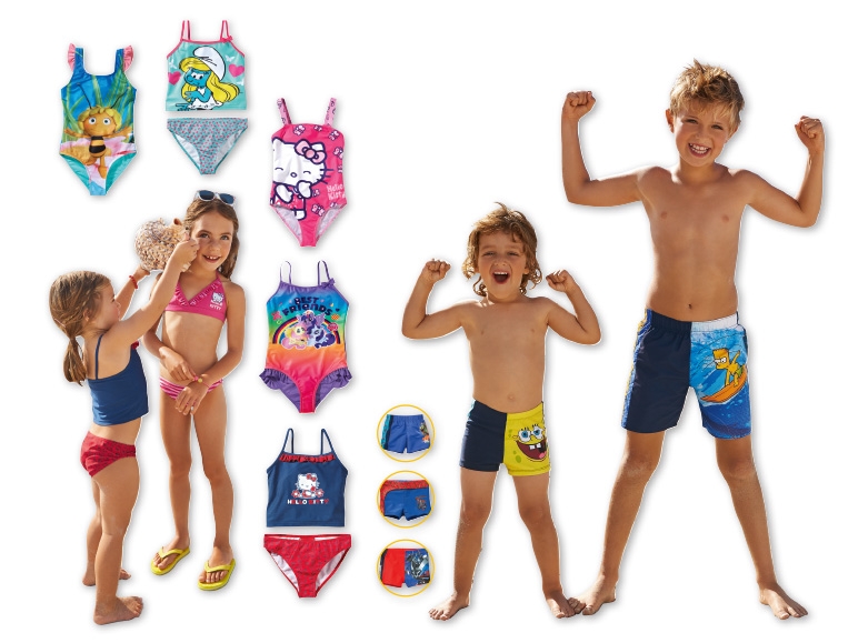 Girls' or Boys' Character Swimsuit or Shorts