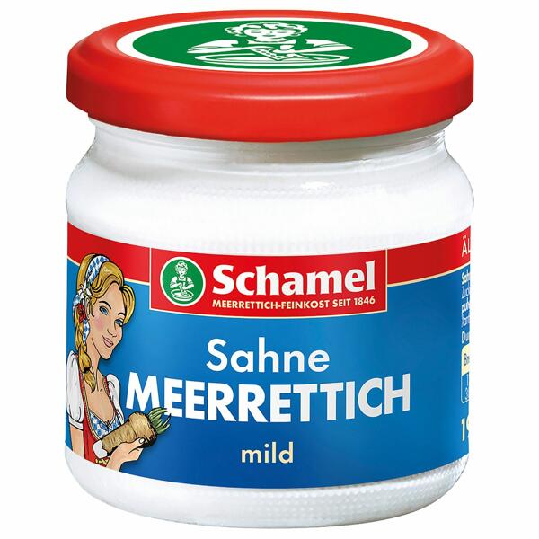 Schamel Sahne-/Tafelmeerrettich 190 g*