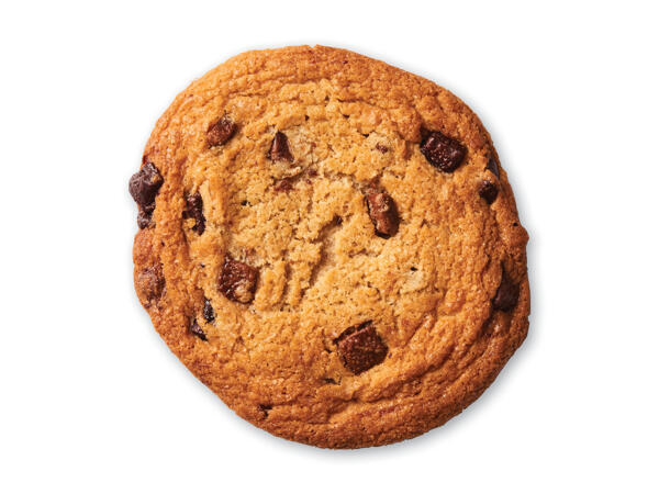 Double- eller triplechocolate chip cookie